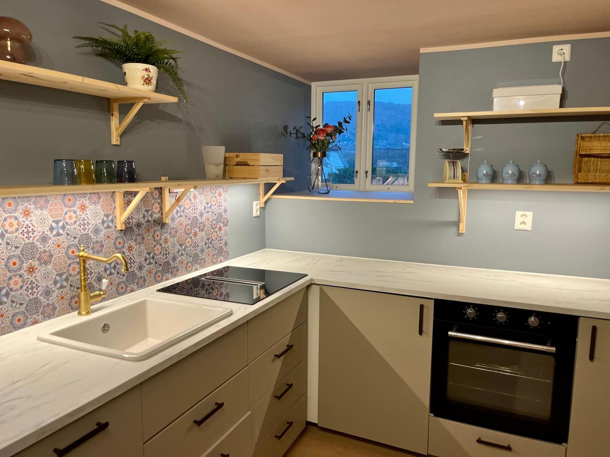 Brand New Flat, Parking! Apartment Bergen Luaran gambar